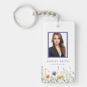 WildeBloem Personeels-ID Sleutelhanger