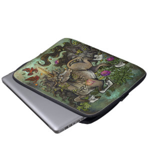 Wildehartige Eenhoorn Laptop Sleeve