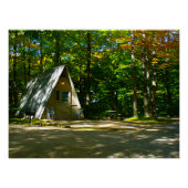 Wilderness A-Lijst Camping op de camping Perfect Poster (Voorkant)