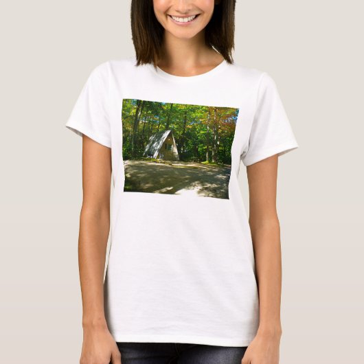 Wilderness A-Lijst Camping op de camping T-shirt (Voorkant)