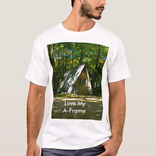 Wilderness A-Lijst Camping op de camping T-shirt (Voorkant)