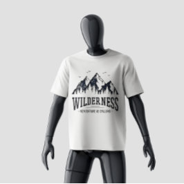 Wilderness Adventure roept T-shirt