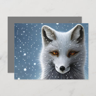 Wilderness Artic Fox Briefkaart