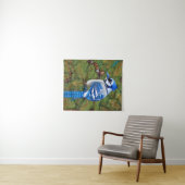 Wilderness Blue Jay Wandkleed (In Situ (horizontaal))