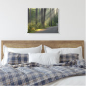 Wilderness Drive, Itasca State Park, Canvas Afdruk (Insitu (Slaapkamer))