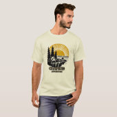 Wilderness Explorer Natuurlijke T-shirt (Voorkant volledig)