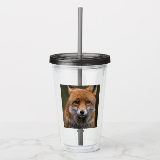 Wilderness Fox Acryl Drinkbeker (Voorkant)