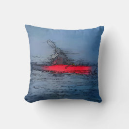 Wilderness Kayaker Kussen