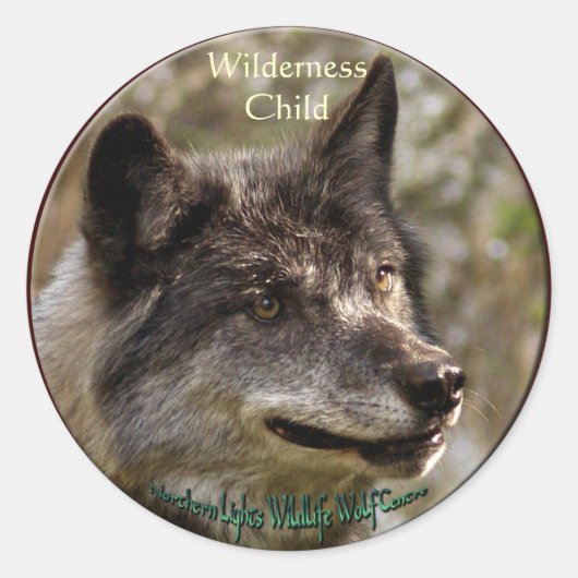 WILDERNESS KIND STICKERS (Voorkant)
