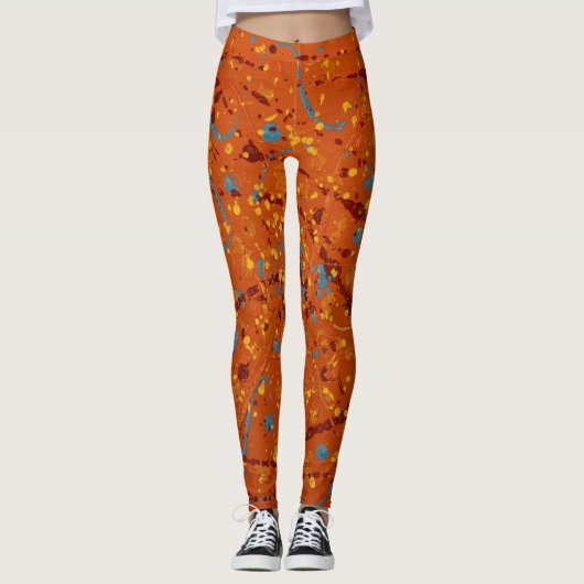 "Wilderness" Leuke leggings (Voorkant)