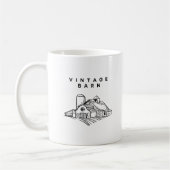 Wilderness Line Art Minimal Mountain Mug (Gauche)