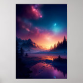 Wilderness Nocturne Poster (Voorkant)