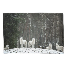 Wilderness Polar Wolf Kussensloop