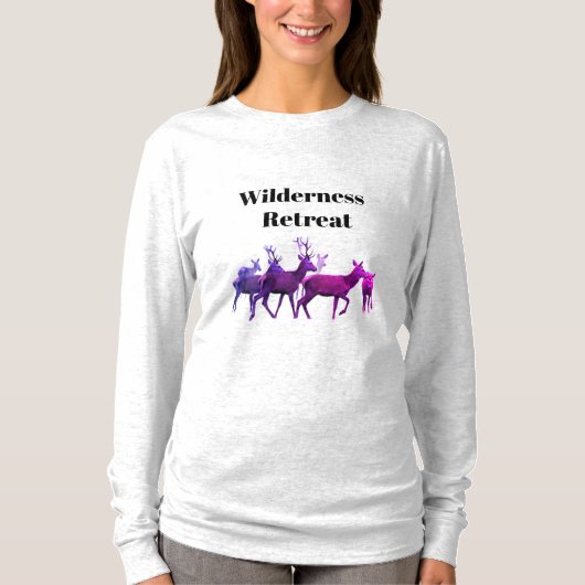 Wilderness Retreat Long Sleeves Top (Voorkant)