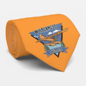 Wilderness Seaplane Adventure Alaska Stropdas (Opgerold)