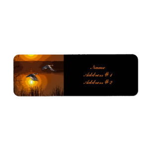 Wilderness Sunset Duck Etiket