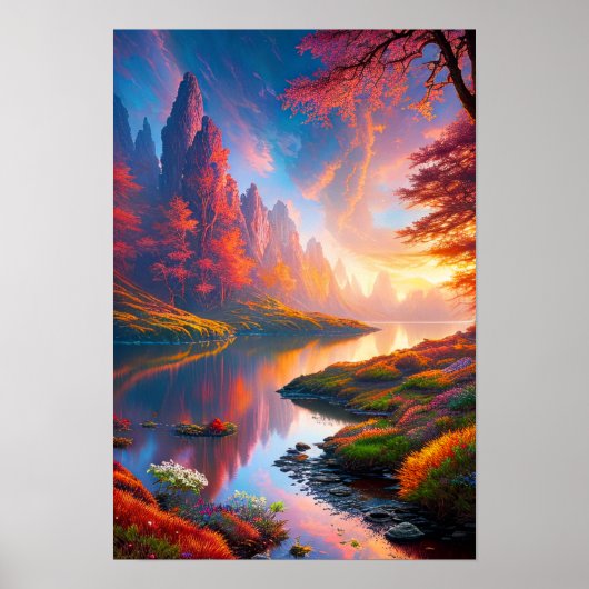 Wilderness Symphony, River's Journey Poster (Voorkant)