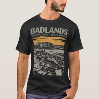 Wilderness Wandelen Kamperen in Badlands National  T-shirt