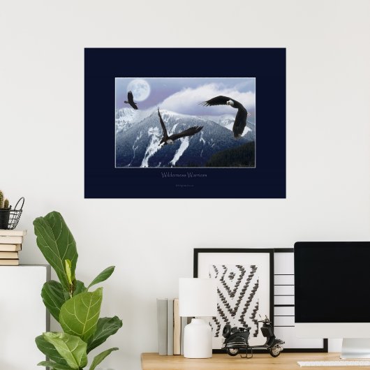 WILDERNESS WARRIORS Affiche d'art (Bureau à domicile)