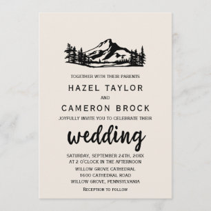 Wilderness Wedding Kaart