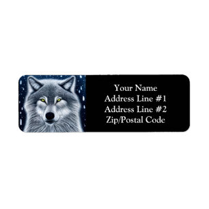 Wilderness Wild Wolf Etiket