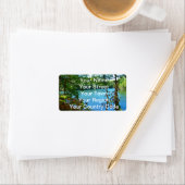 Wilderness Wooded Lake Etiket (Insitu)