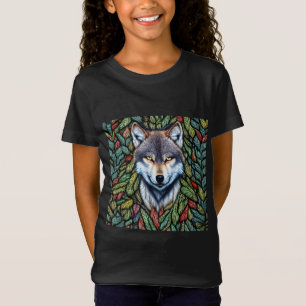 Wilderness Woodland Predator Wolf T-shirt