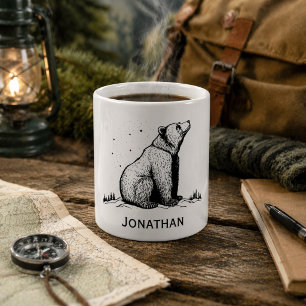 Wildernis Monogram Koffiemok