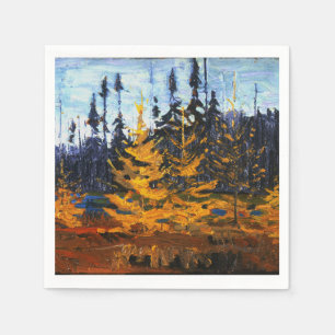  wildernis Tom Thomson Tamaracks Servet