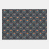 wildernis zonsondergang Polka Dot Mandala Inpakpapier Vel (Voorkant 3)