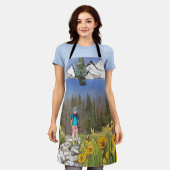 wilderniswandeling schort (Gedragen)