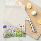 Wildflower 3 keukenhanddoeken (Quarter Fold)