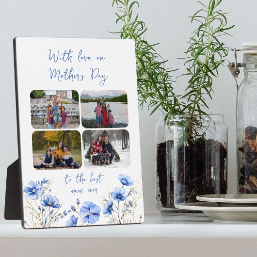 Wildflower 4 Fotocollage Floral Moederdag Fotoplaat