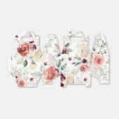 Wildflower 7e verjaardag bedankdoosjes (Uitgevouwen)