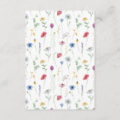 Wildflower Afstuderen college fonds Informatiekaartje (Achterkant)