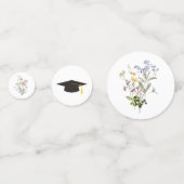 Wildflower Afstuderen Tafel Confetti Floral Boho (Voorkanten)