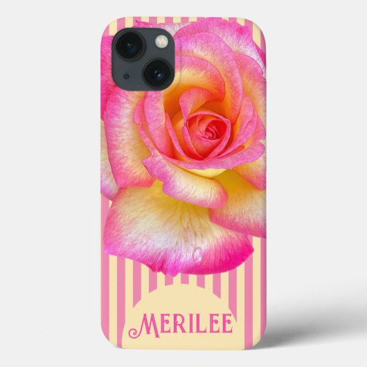  'Wildflower' Apple iPhone / iPad hoesje (Achterkant)