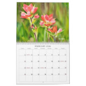 Wildflower Art Bloemenkalender Kalender (Feb 2026)