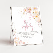 Wildflower Baby in Bloom Don't Say Baby Poster