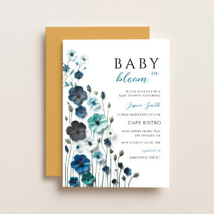 Wildflower Baby in Bloom Shower Kaart