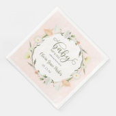 Wildflower Baby nippen en zien Servet (Hoek)