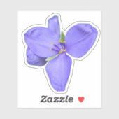 Wildflower Beauty – Nature Photo Sticker (Feuille)