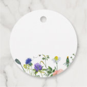 Wildflower Bee Vrijgezellenfeest Cadeau Labels (Achterkant)