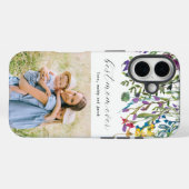Wildflower Beste moeder ooit Foto Case-Mate iPhone Case (Achterkant (horizontaal))