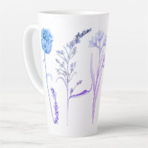 Wildflower Bloemen Mok: Botanische Koffie Cup