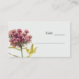 Wildflower Bloemen Trouwplaats Kaart Plaatskaartje