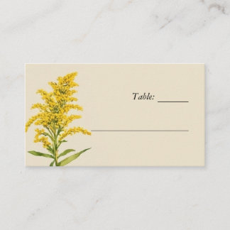 Wildflower Bloemen Trouwplaats Kaart Plaatskaartje