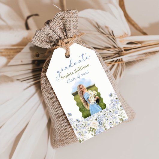 Wildflower Bloom Graduation Party Cadeaulabel