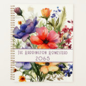 Wildflower boeket op maat planner (Voorkant)