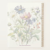 Wildflower boeket op maat planner (Achterkant)